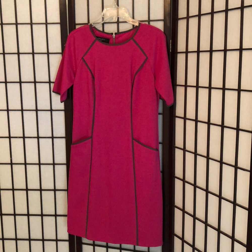 Nine West pink pocketed dress